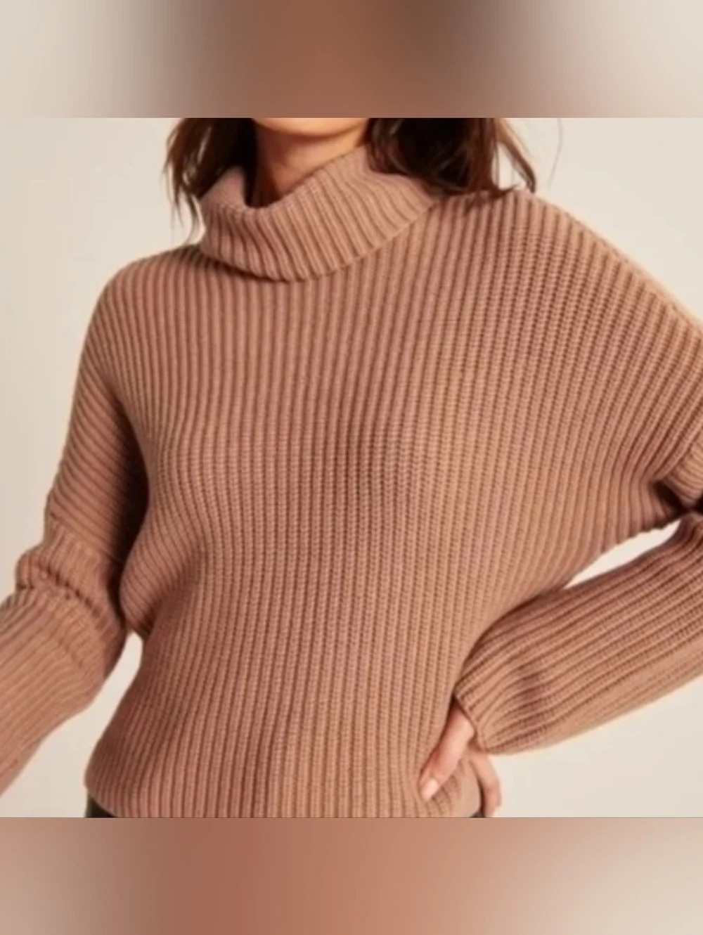Abercrombie & Fitch Nwt Avery Turtleneck Sweater Size Small.